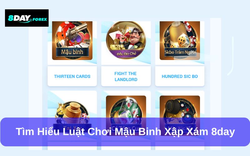 Luật chơi Binh Xập Xám 8Day