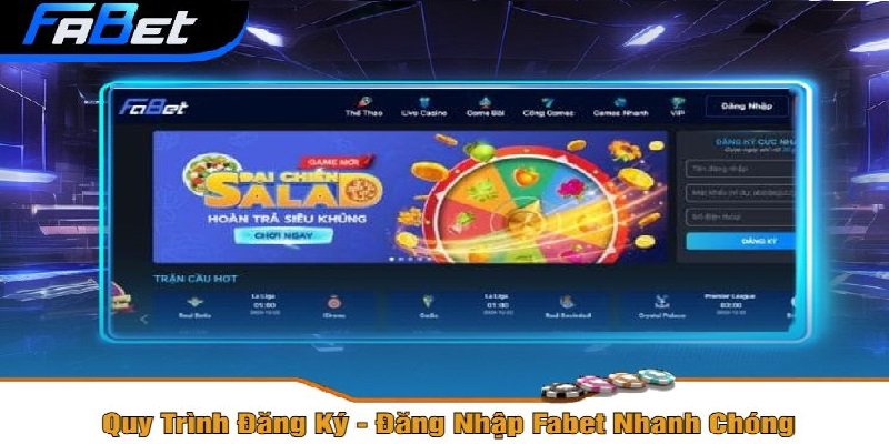 Hướng dẫn đăng ký tài khoản tại Fabet nhanh chóng 1 phút